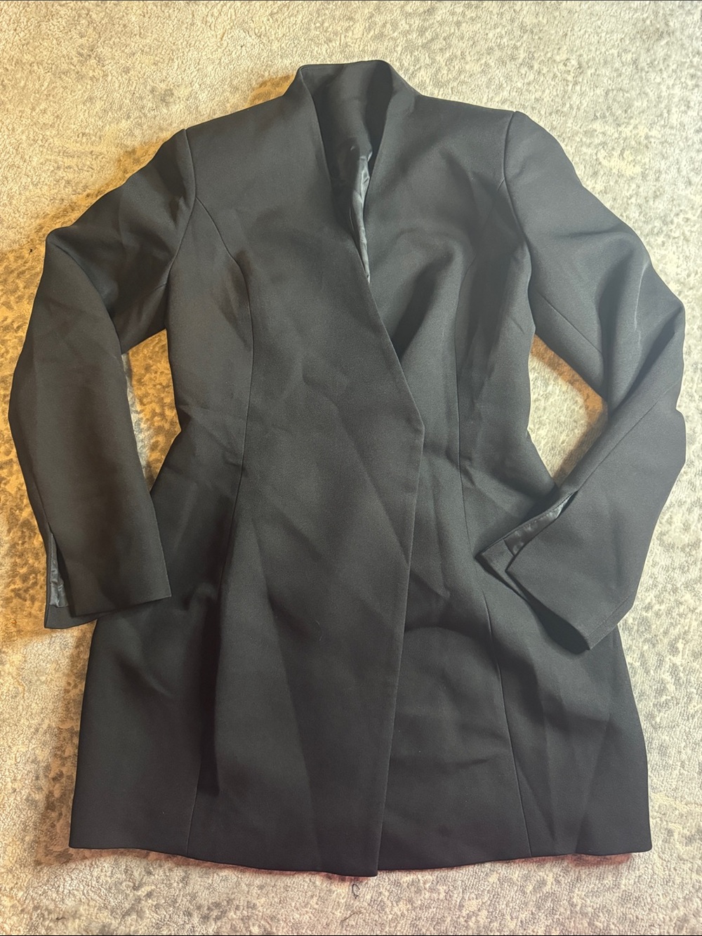 Miss Rosier Black Fitted Blazer